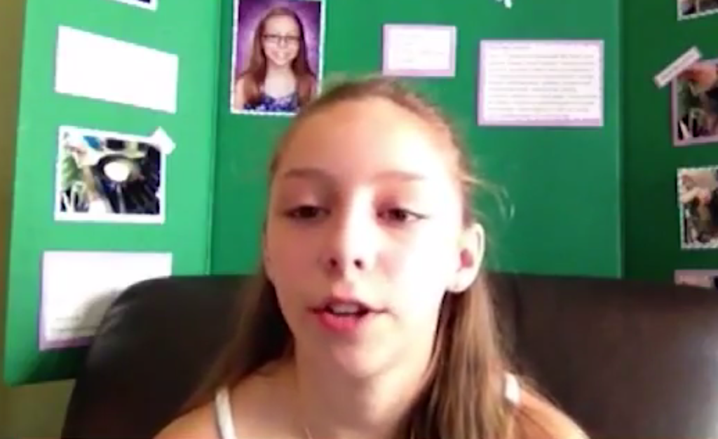 Abigail F — young innovator