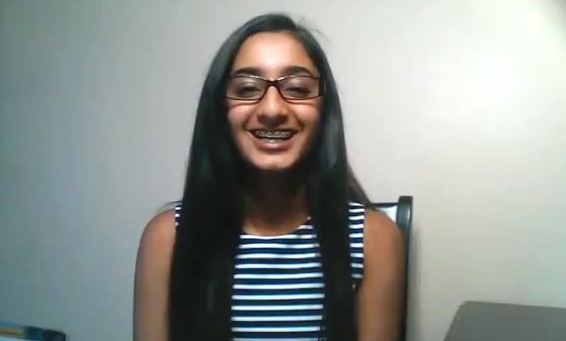Khushi — young innovator