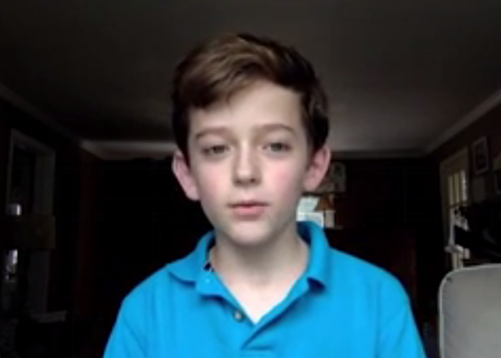 Matthew — young innovator