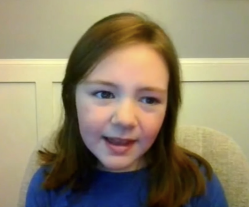 Samantha — young innovator